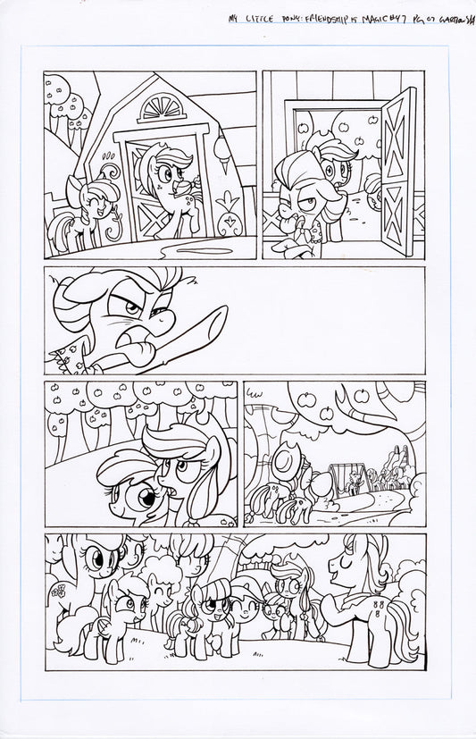 Original Art: MLP Friendship is Magic #47 Pg 07
