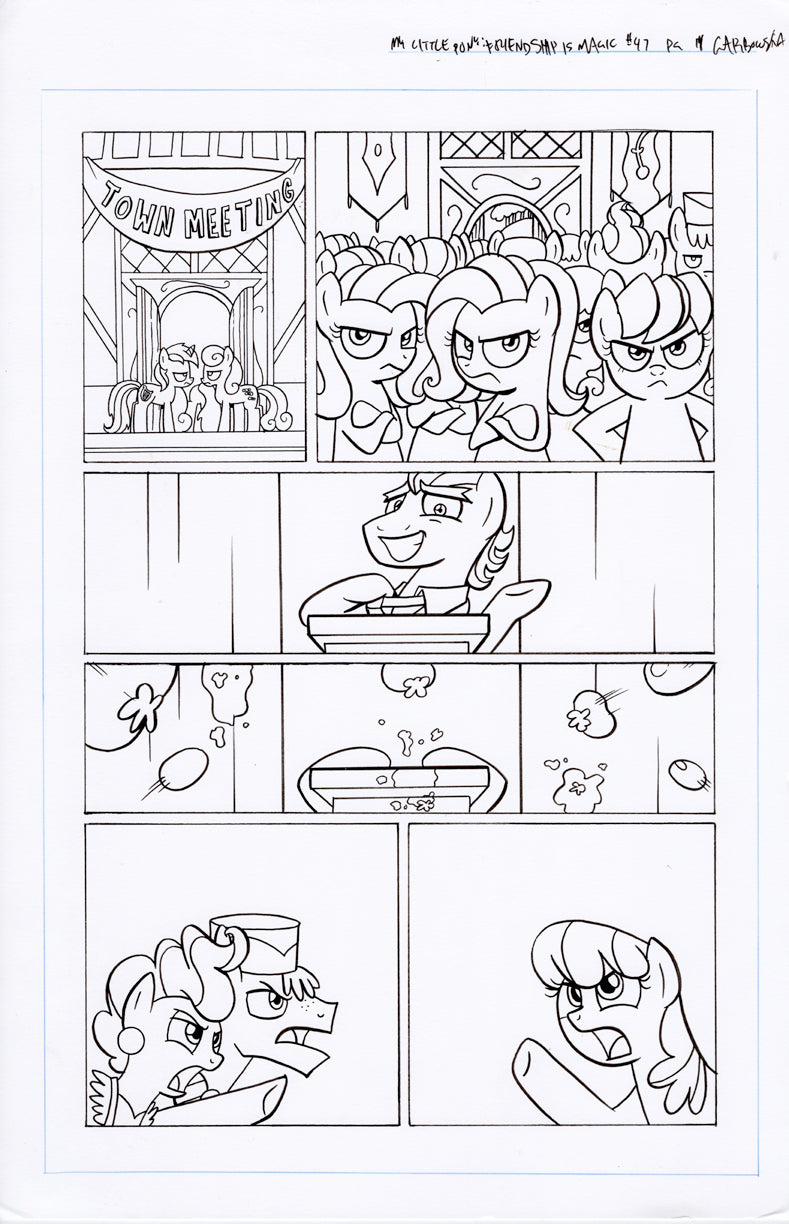 Original Art: MLP Friendship is Magic #47 Pg 14