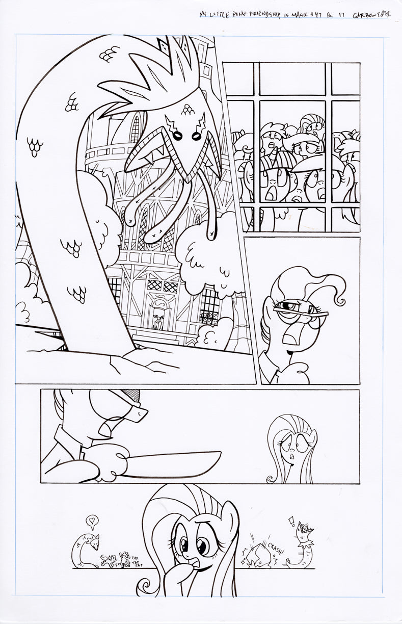 Original Art: MLP Friendship is Magic #47 Pg 17