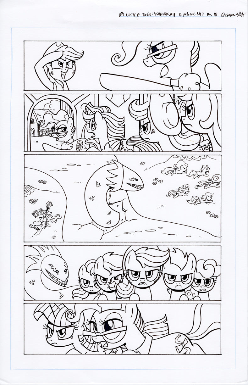Original Art: MLP Friendship is Magic #47 Pg 18