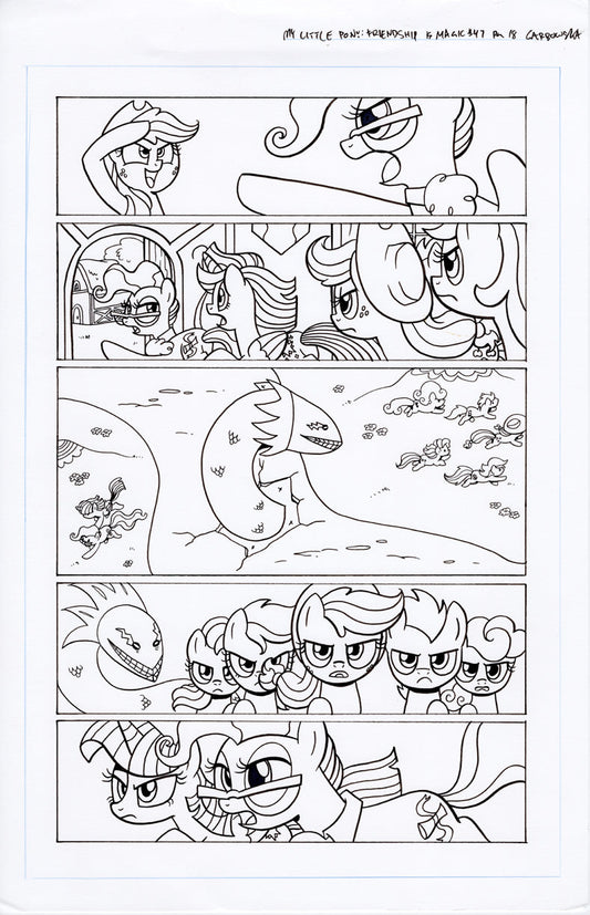 Original Art: MLP Friendship is Magic #47 Pg 18