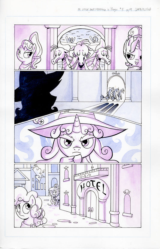 Original Art: MLP Friendship is Magic #3 Pg 9
