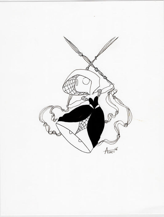 Original Art: Chibi Spider-Gwen